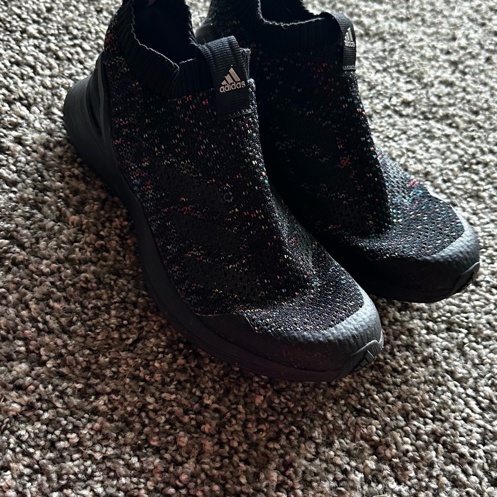 Adidas Women's Multicolor Knit Slip-On Sneakers
